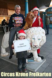 Winterspielzeit des Circus Krone - das erste Programm 2007 ab 25.12.2006